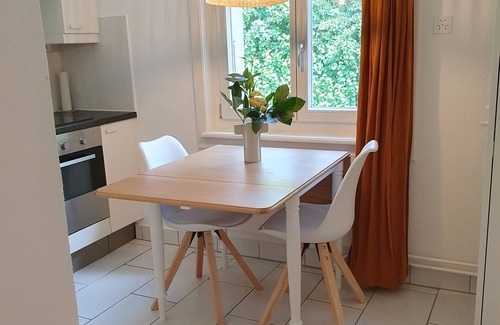 Wunnewil-Flamatt Apartment | Near Bern/Freiburg: Calm Apartment by the Forest