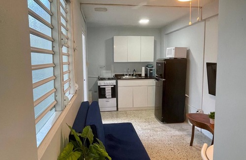 Bejucos Apartment | Near Condado - Small Suite w/Separate Living Room & Full Bed