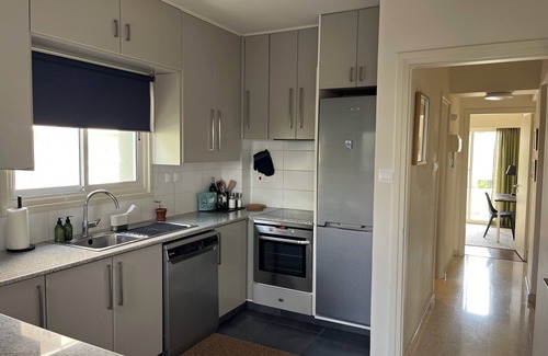 Egkomi Apartment | Neomai Nicosia - spacious flat w/balcony near university
