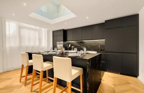 Patte d'Oie Apartment | Nero Marquina - Climatisé proche métro
