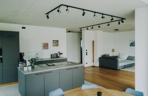 Breitbrunn a. Chiemsee Apartment | Neubau Grüner Wolpertinger Designwhg 106qm Barrierefrei