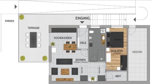 Kruft Apartment | Neuwertige Erdgeschosswohnung mit Terrasse in Kruft!