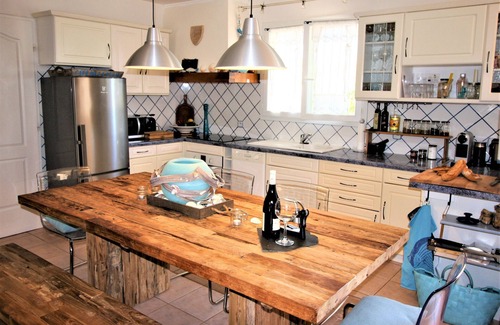Marseillan House | New 3 bedrooms, 2 bathrooms, 4 persons, pool, between Étang and vineyards