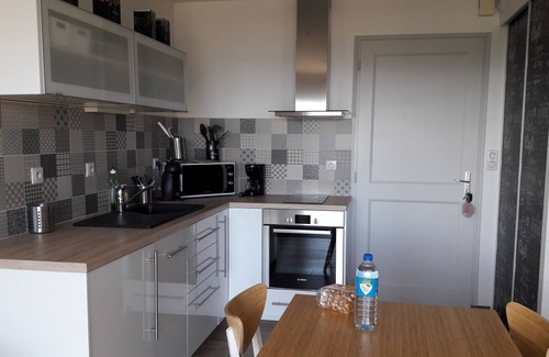 Saint-Jean-de-la-Riviere House | New apartment with terrace view and sea access 2 people all comfort/bicycles