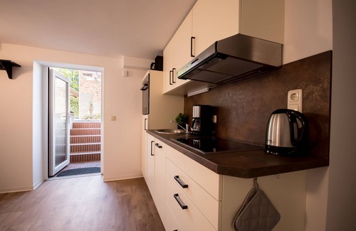 Vogelsang-Warsin Apartment | NEW apartment just 8 minutes to the beach, in the midst of a idyllic garden