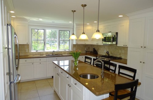 Dennis Port House | New Custom Home with Large Heated Gunite Pool and Spa and Fire Pit