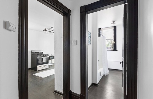 St. Louis Apartment | NEW! Designer 2 bedroom apt w/king bed, 65" TV, fenced yard & WiFi - pets <3