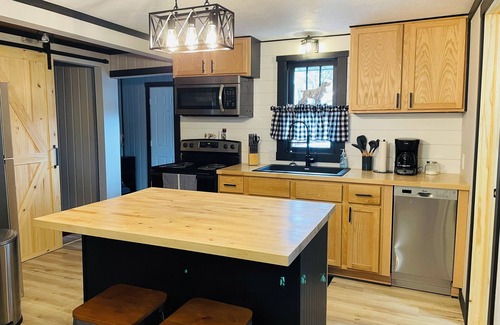 Spooner Cabin | NEW Dog and Family Friendly Cabin w/Fire Pit, Remodeled, Centrally Located