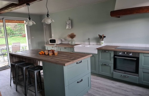 Vieil-Moutier House | NEW: Gite 14p on 7000m2 privatized/Nordic bath/Pond/River