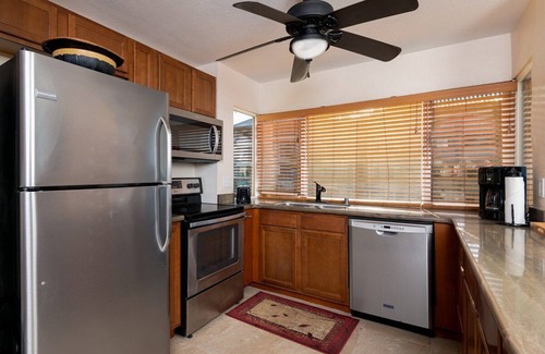 Historic Kailua Village Condo | New! Kona Reef Resort Oceanfront 🌊 2 Bdrm, 2 Bath D-11 🏖 Right on the Ocean!