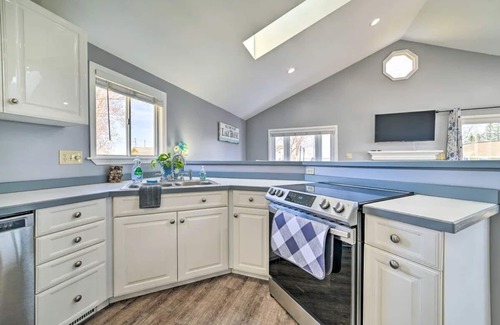 Houghton Lake House | NEW! Lake House w/A/C & Huge Deck! PET FRIENDLY!