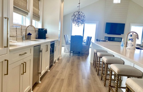 Cape San Blas House | New luxury North Cape gulf front, private pool, elevator, handicap suite