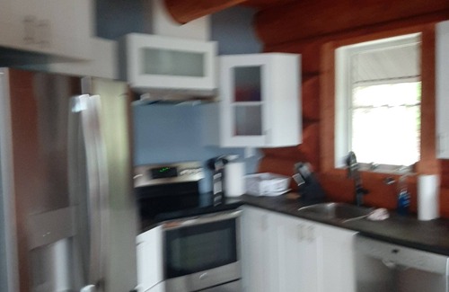 Anglemont House | Newer athentic Log home