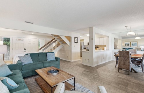 Fernandina Beach House | NEWLY LISTED! Spacious Beach Wood Villa Across from Beach Access!
