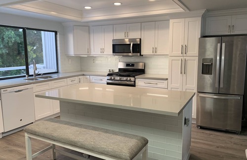 Santa Ana Heights House | Newly remodeled home with breathtaking ocean view.
