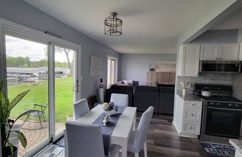 Howell House | Newly renovated 3 bedroom lakefront home on all-sports Crooked Lake!