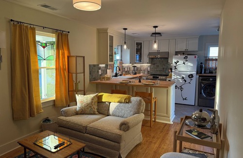 Clayton House | Newly renovated cottage in Clayton Historic District - a short drive to Raleigh