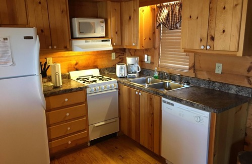 Candler Cabin | Nice and Knotty! Hot Tub, Fireplace,Hiking,View,Near Parkway ,WiFi