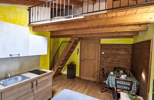 Prata Camportaccio Apartment | Nice apartment for 3 people with A/C, WIFI, TV, patio, pets allowed and parking