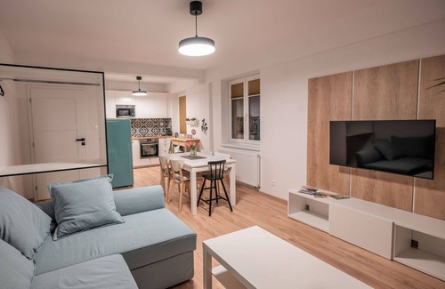 Jachymov Apartment | Nice apartment for 4 people with WIFI, TV and pets allowed