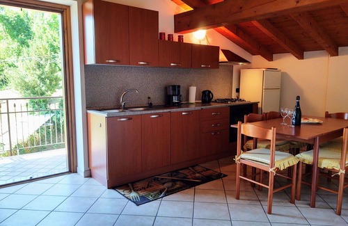 Sorico Apartment | Nice apartment for 5 guests with pool, WIFI, TV, balcony, pets allowed and parking