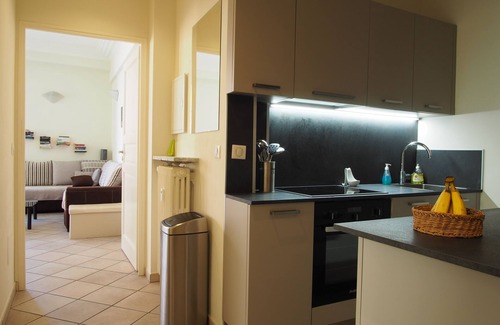 Nice City Centre Apartment | Nice Centre- Apartment with balcony and stunning sea view in the golden square.