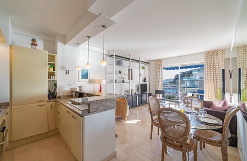 Quartier du Port Apartment | Nice Franck Pilatte : Beautiful 3-room apartment with sea view