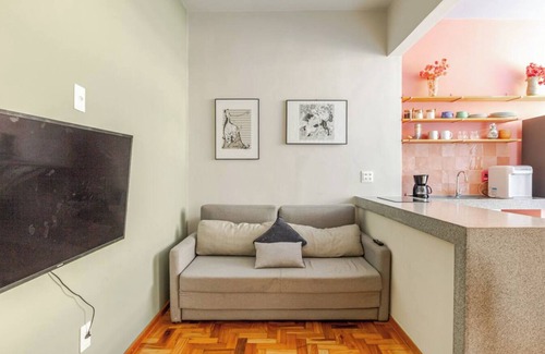 Centro Apartment | No coração de BH: apto reformado, moderno e super aconchegante. Perto de tudo!