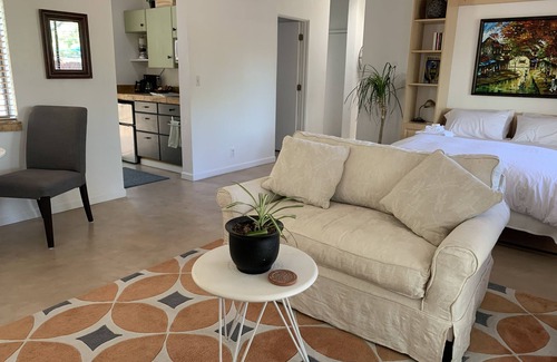 Tucson Apartment | NO HOST/CLEANING FEES for this East Side Studio! Private yard and shared pool!