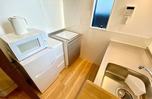 Chuo Ward Apartment | No205Near Kumamoto Station Large sofa Maisonette type with kitchen for 1 to 4 people/Kumamoto Kumamoto
