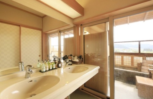 Yudanaka Shibu Onsen Hotel | Nonsmoking Japanesestyle room with openair bath Biyunoma River view Room only /Shimotakaigun Nagano