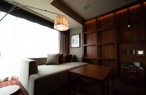 Takasaki Hotel | Nonsmoking Luxury twin with SKY SPA Room witho/Takasaki Gunma