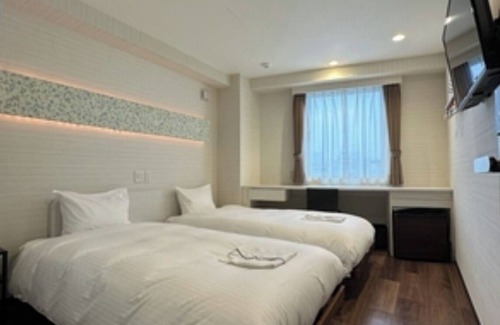 Chuo Hotel | Nonsmoking Room only Twin 100cm wide bed x /Chuo-ku Tokyo