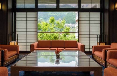 Gero Onsen Hotel | Nonsmoking room Twin bedroom View of the cit/Gero Gifu