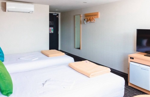 Aira Hotel | Nonsmoking Standard twin 2 persons Small bowl style breakfast buffet included/Aira Kagoshima