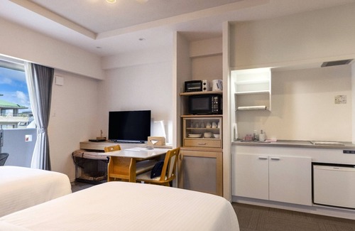 Ginowan Hotel | Nonsmoking Twin 4th to 6th floors with mini k/Ginowan Okinawa