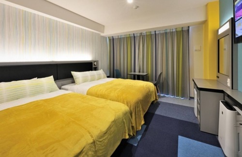 Nago Hotel | NonsmokingOcean View Twin B Breakfast included/Nago Okinawa