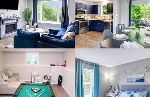 Long Pond House | Noor's Luxe Pocono Escape- Hot Tub- Fire Pit- Adventures & More!
