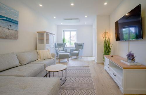 Suederhafen Apartment | Nordstrander Küstenlodge - Sonnenterrasse