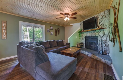 Elmira House | Northern Michigan Hideaway with Hot Tub and Fire Pit!