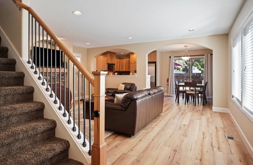 Boyd Acres House | Northwest Bend Convenient Location - private walled deck, AC, light and bright