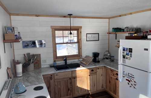 Bigfork Cabin | Northwoods Cabin on a Private Lake: "The Refuge at North Padre"