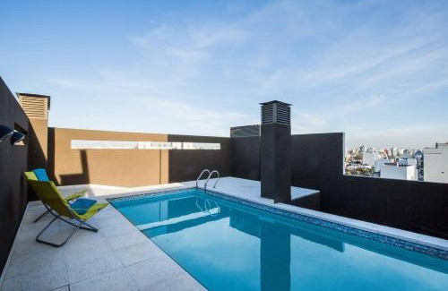 Colegiales Apartment | Nuevo, calido y luminoso Studio con Piscina!