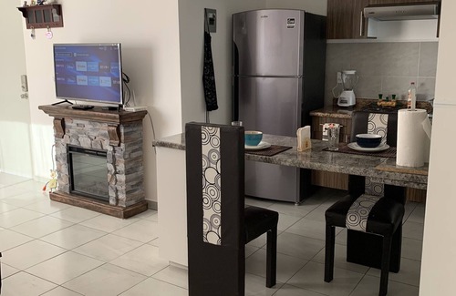 Queretaro Apartment | NUEVO Departamento Wi-Fi - Cocina