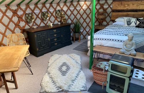 Chwilog Other | O Dan Y Coed Luxury Yurt with Hot Tub