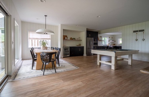 Clarklake House | Oakwood Shores with private boat dock + beach access