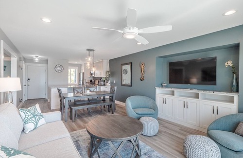 Kure Beach Condo | Ocean Dunes 2002 | Oceanfront + Community Pool!