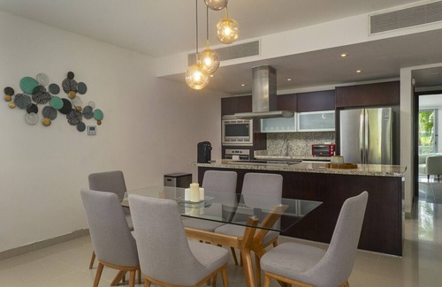 Cancun Condo | Ocean front resort, Andalucia Mareazul, Private Walkout pool