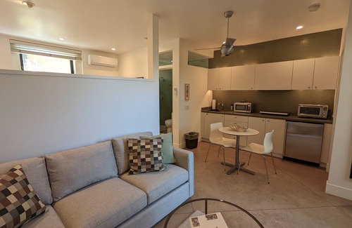 Del Mar Heights Apartment | Ocean & Lagoon View Studio, Walk to Beach, Large Private View Deck