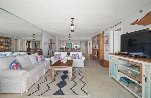 Bethune Beach Condo | Ocean View 2B/2B condo, pool, New Smyrna FL